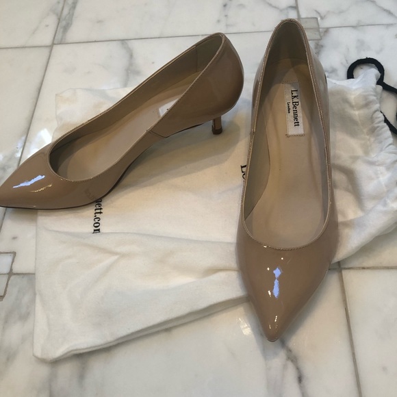 L.K.Bennett Audrey Nude Pumps - Picture 2 of 7